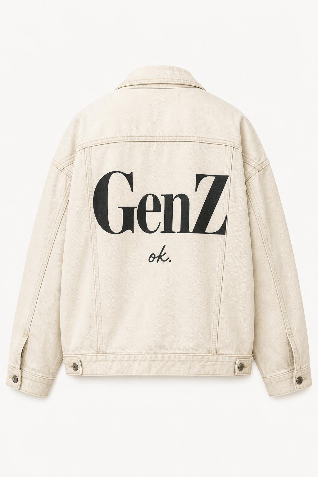Oversized GenZ Denim Jacket
