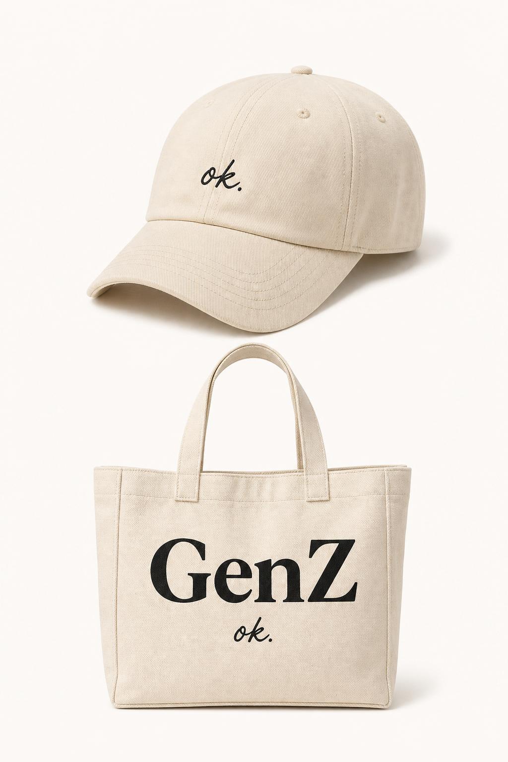 GenZ Tote + Cap Set